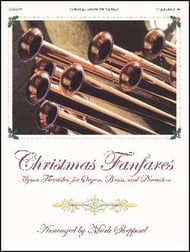 Christmas Fanfares 2 Trumpets, 2 Trombones, Timpani and Organ Parts on CD-ROM cover Thumbnail